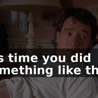It's time you did something like this.