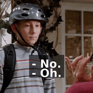 - No. - Oh.