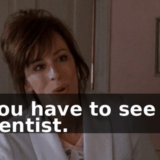 You have to see a dentist.