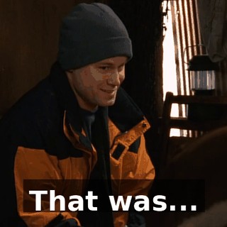 That was...
