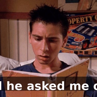 and he asked me out.