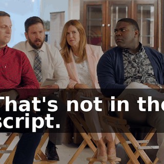 That's not in the script.