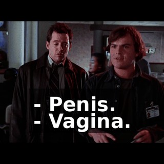 - Penis. - Vagina.
