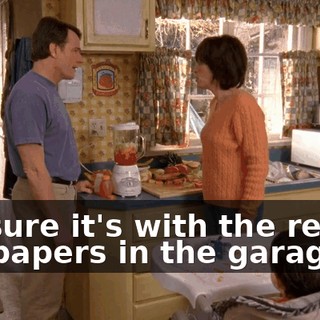 I'm sure it's with the rest of the papers in the garage.