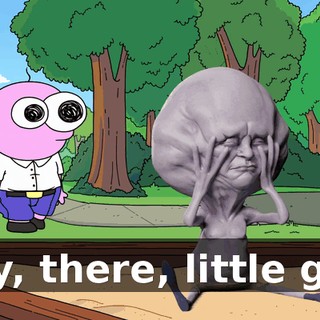 Hey, there, little guy.