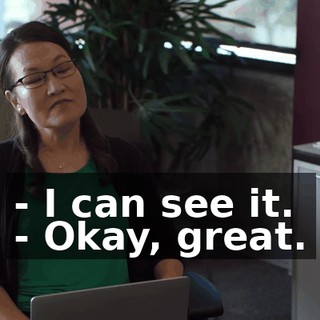 - I can see it. - Okay, great.