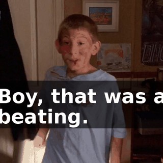 Boy, that was a beating.