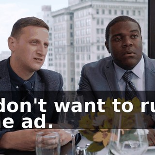 I don't want to run the ad.