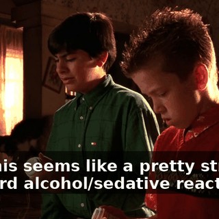 No, this seems like a pretty straight forward alcohol/sedative reaction.