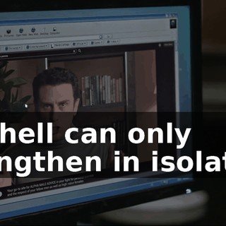 Its shell can only strengthen in isolation.