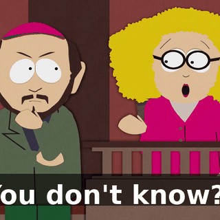 You don't know?!