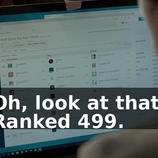 Oh, look at that. Ranked 499.