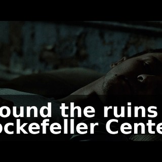 around the ruins of Rockefeller Center.
