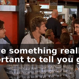 I have something really important to tell you guys.