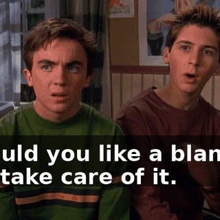- Would you like a blanket? - I'll take care of it.