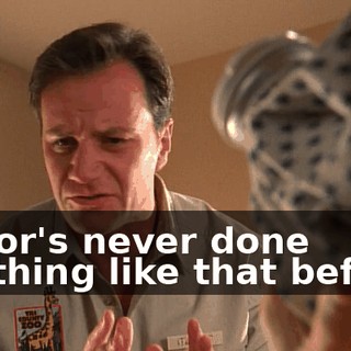 Victor's never done anything like that before.