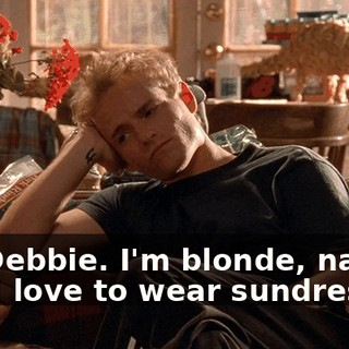 I'm Debbie. I'm blonde, naive, and I love to wear sundresses.