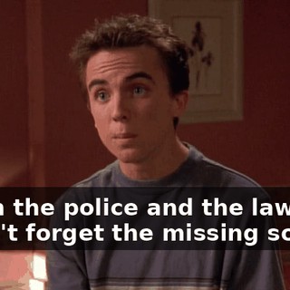 - with the police and the lawyers. - Don't forget the missing son.