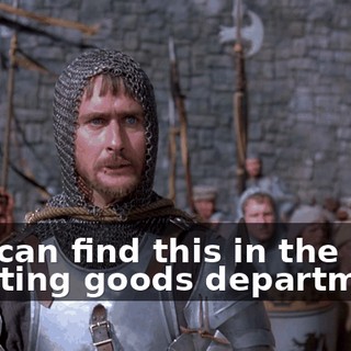 You can find this in the sporting goods department.