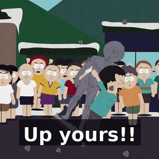 Up yours!!