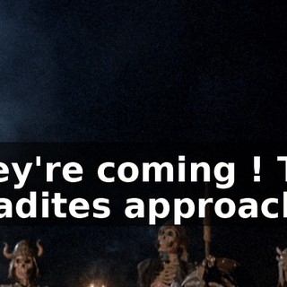 They're coming ! The Deadites approach !