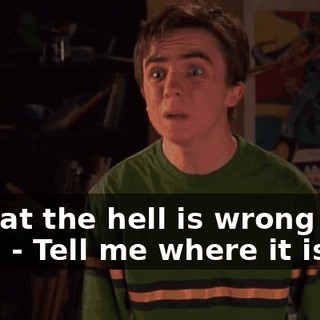 - What the hell is wrong with you? - Tell me where it is.