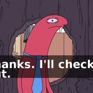 Thanks. I'll check it out.