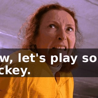 Now, let's play some hockey.