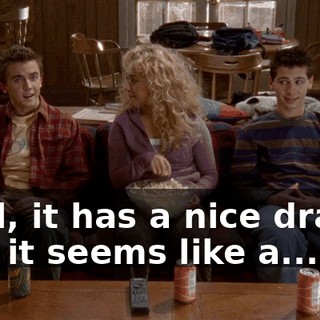 Well, it has a nice drape, and it seems like a...