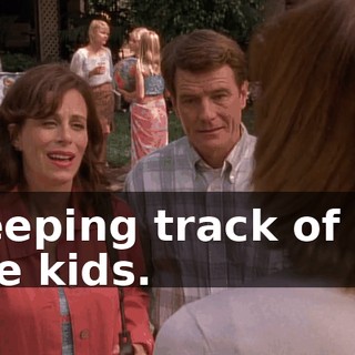 Keeping track of all the kids.