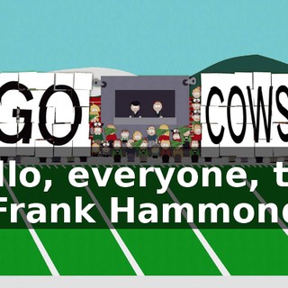 Hello, everyone, this is Frank Hammond,