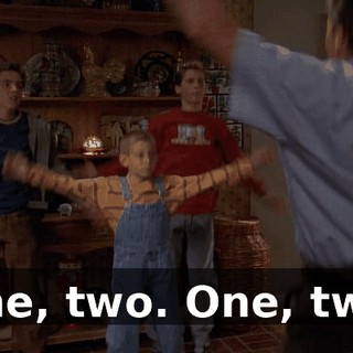 One, two. One, two.