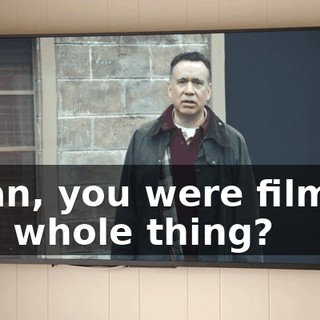 Brian, you were filming this whole thing?
