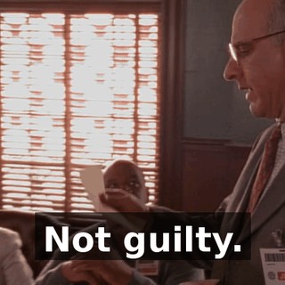 Not guilty.