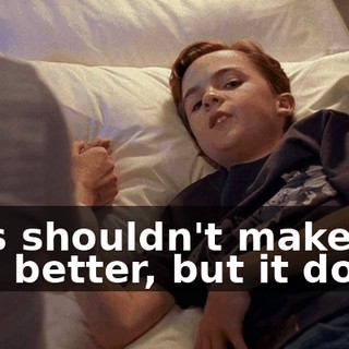 This shouldn't make me feel better, but it does.