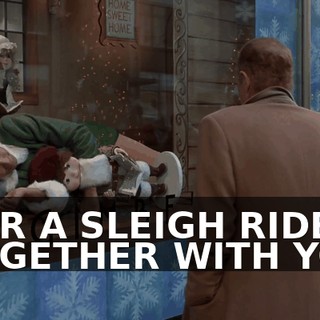 ♪ FOR A SLEIGH RIDE TOGETHER WITH YOU ♪