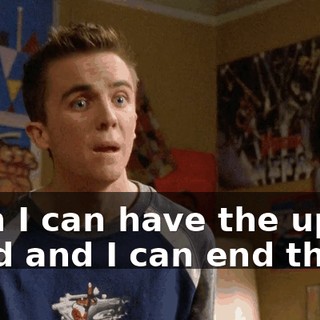 then I can have the upper hand and I can end this.