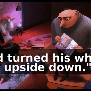 and turned his whole life upside down."