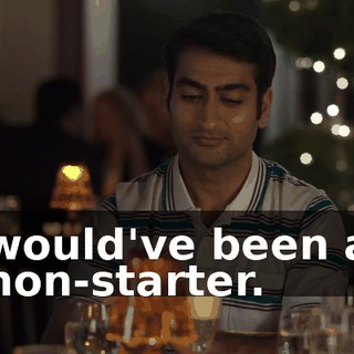 would've been a non-starter.