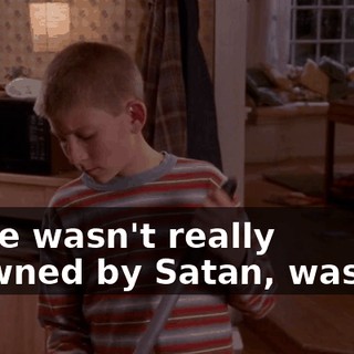 Jamie wasn't really spawned by Satan, was he?