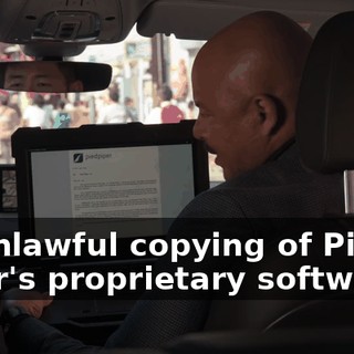"...unlawful copying of Pied Piper's proprietary software."