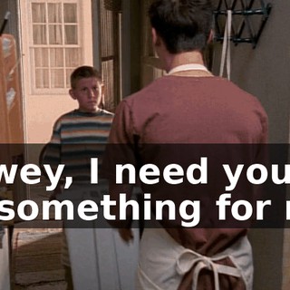 Dewey, I need you to do something for me.