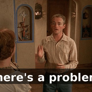 There's a problem.