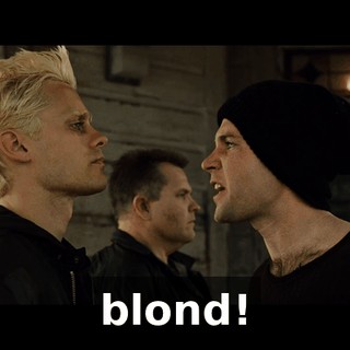 blond!