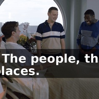 - The people, the places.