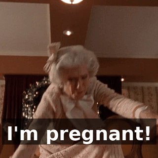 I'm pregnant!