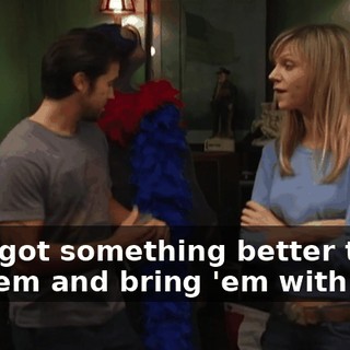 No, I got something better to do. Bag 'em and bring 'em with us.
