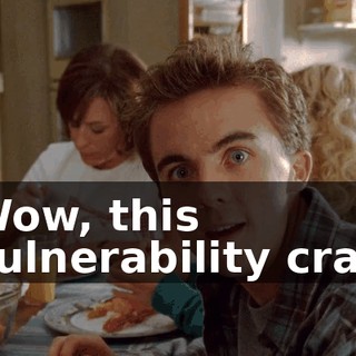 Wow, this vulnerability crap