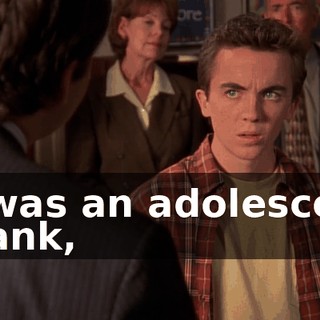 It was an adolescent prank,