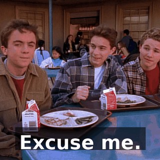 Excuse me.